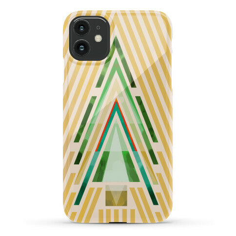 Geometric Summer Tree Phone Case